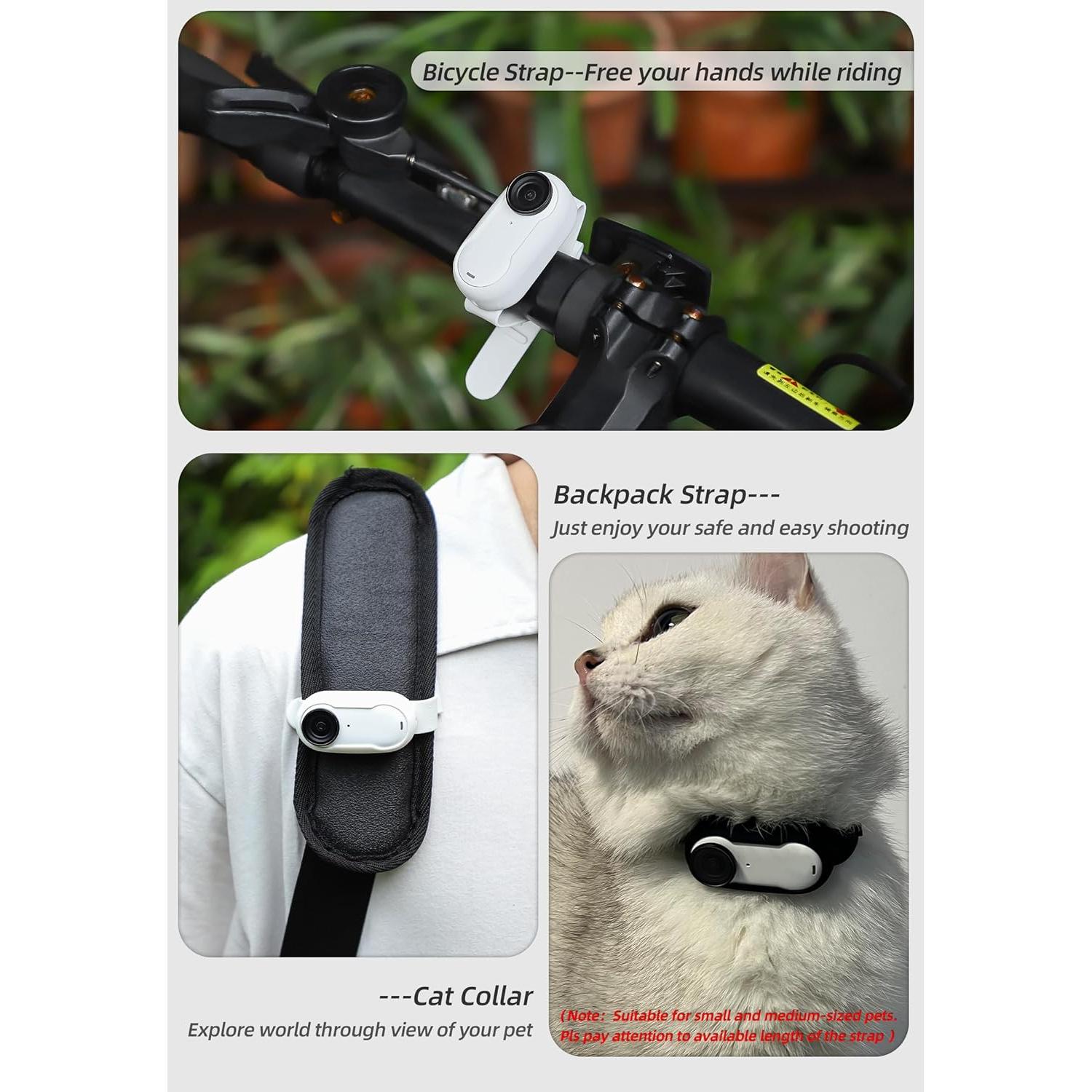 Correa de Silicona Multifuncional para Insta360 GO 3/GO 3S