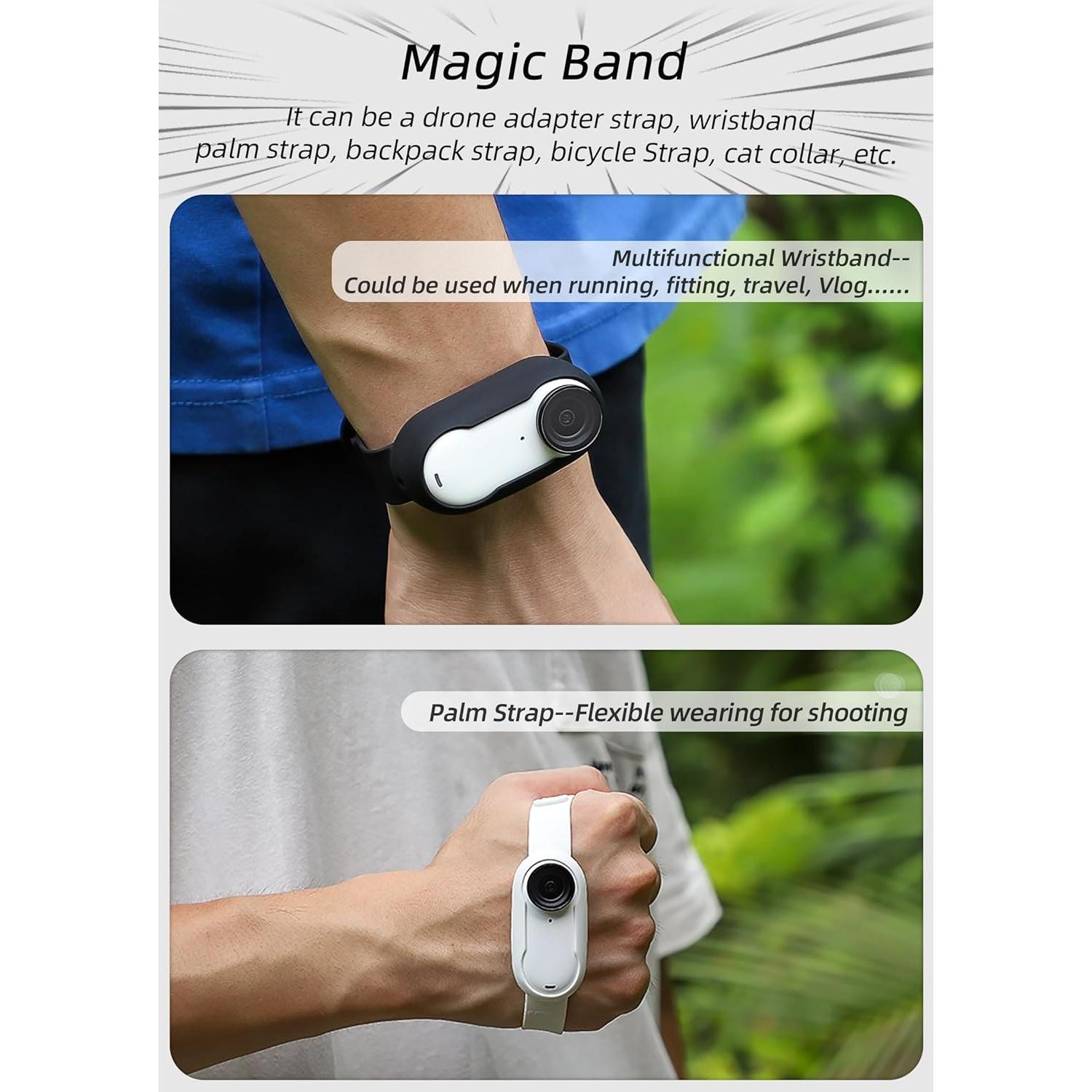 Correa de Silicona Multifuncional para Insta360 GO 3/GO 3S