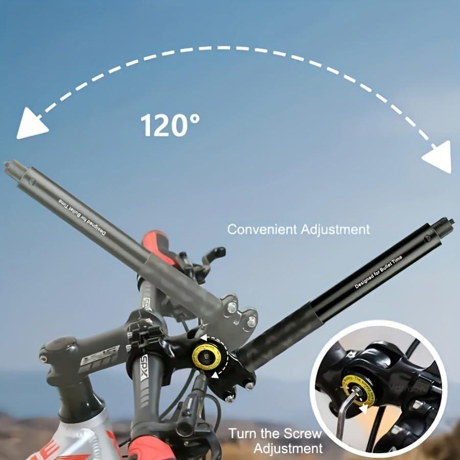 Soporte de Manillar Ajustable Aluminio Kumi para Insta360 y GoPro