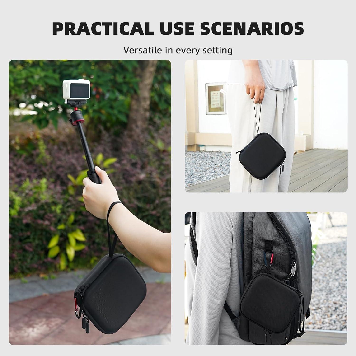 Funda de Transporte BRDRC para Insta 360 GO 3S - Bolsa Protectora Dura
