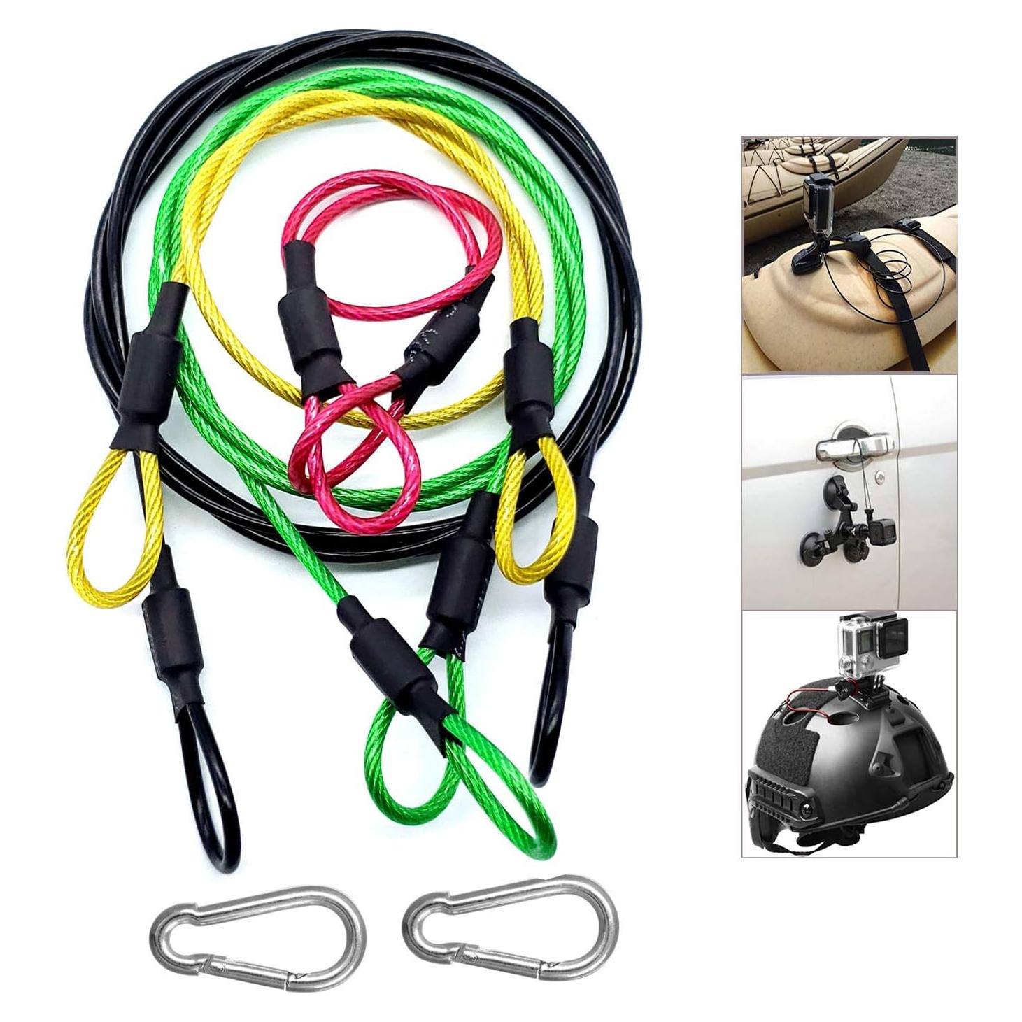 Cuerda de Seguridad para Cámara Atoptek - Acero Inoxidable 2mm