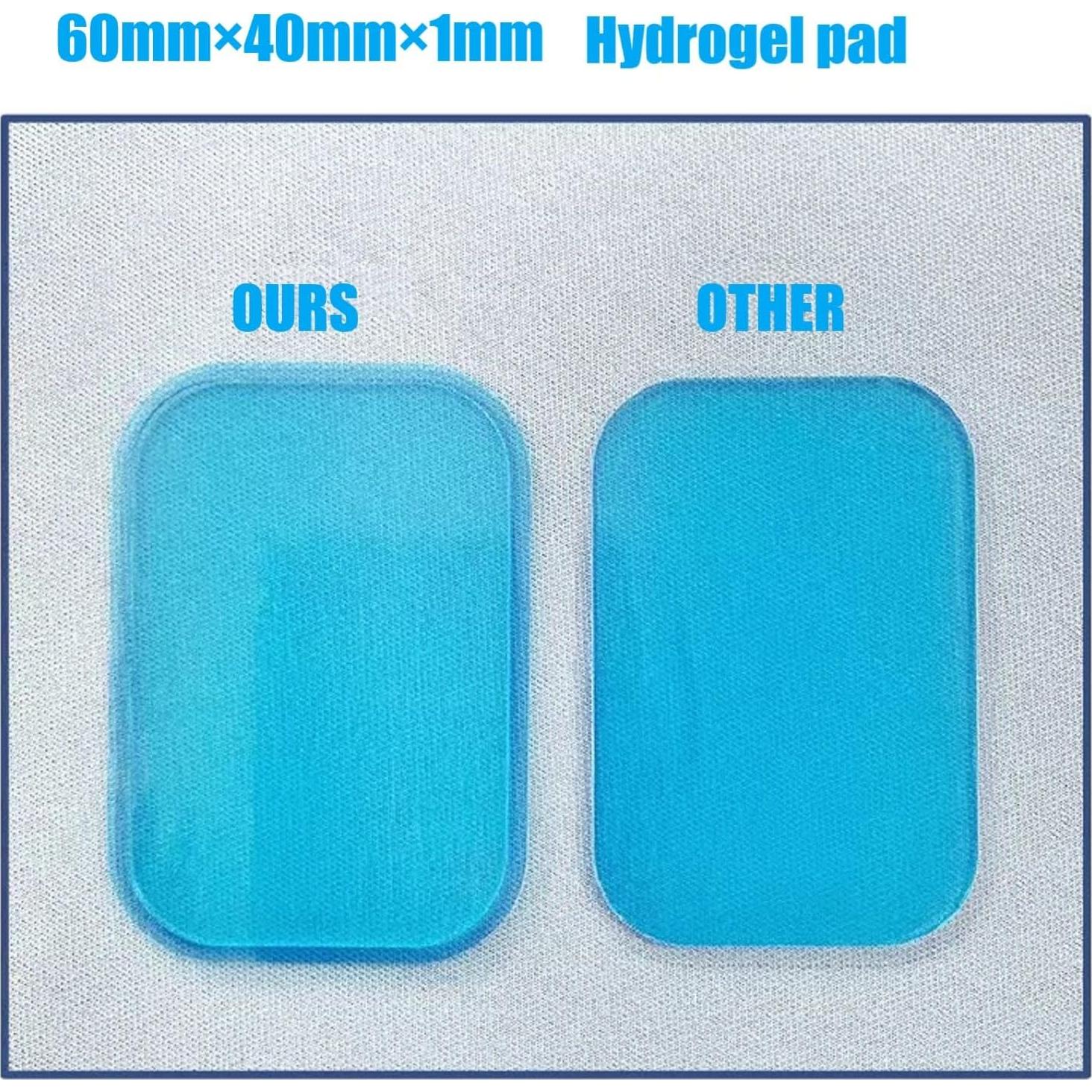 Almohadillas de Gel Huiming 50 Pcs para Estimulador Abdominal