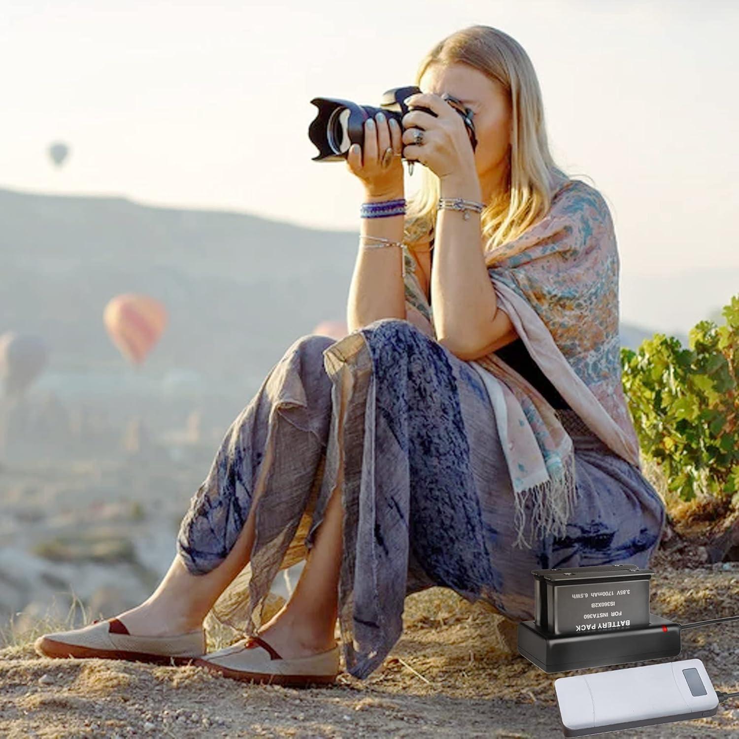 Cargador Doble Ranura LP para Batería 360 ONE X2 - 2 Piezas