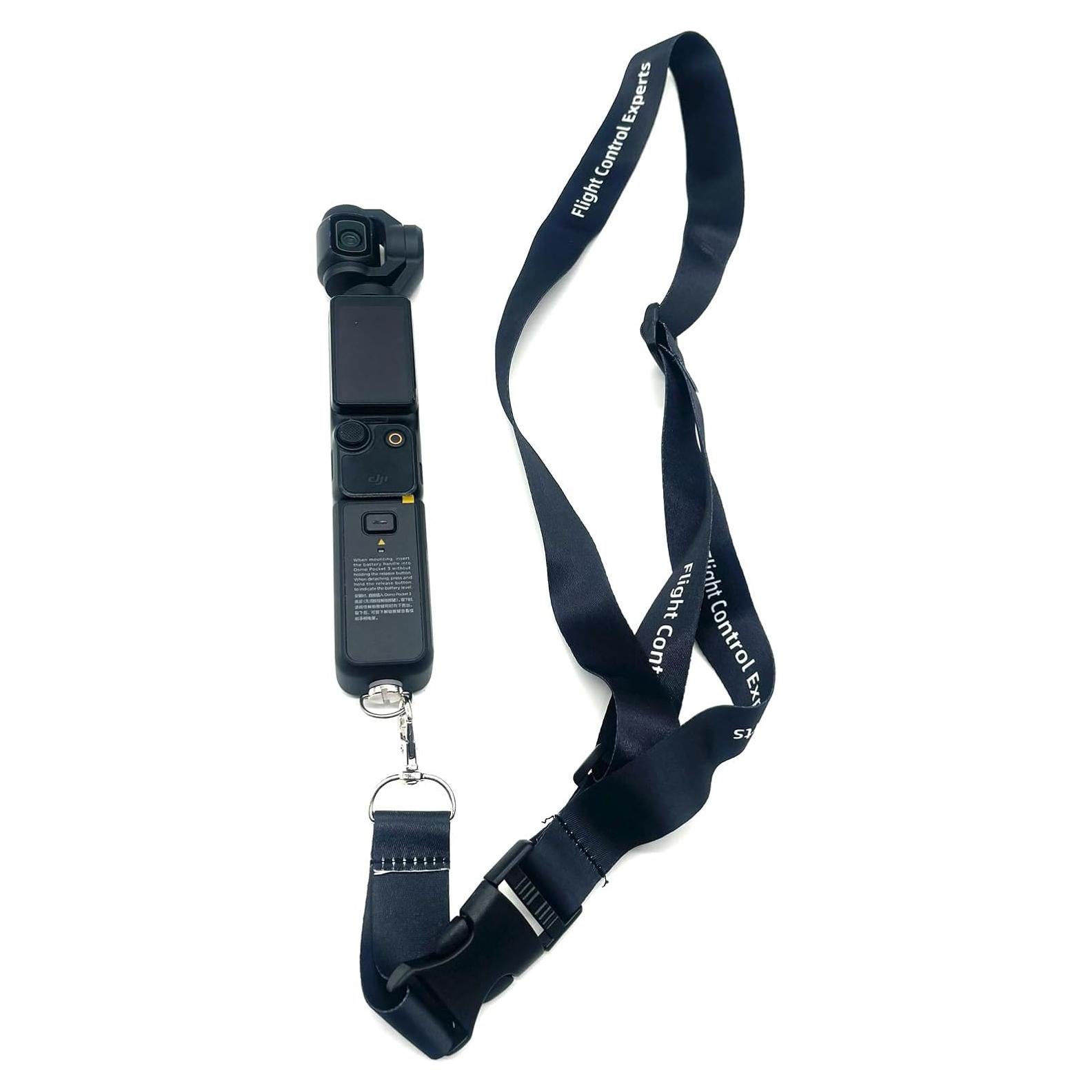 Cinta de Nylon Ajustable Wtohoby para DJI Pocket 3/2 - Correa de Cuello