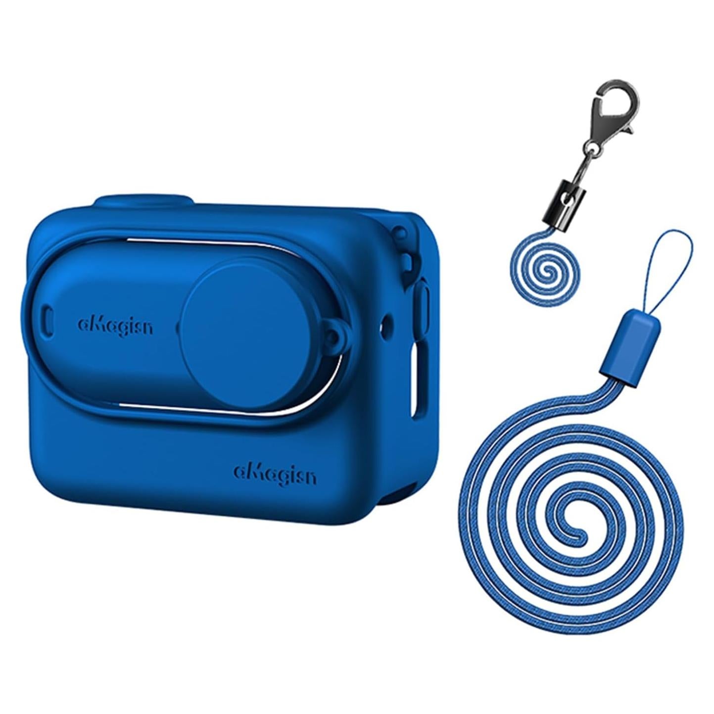 Funda Protectora de Silicona Huayu para Insta360 GO3 Azul