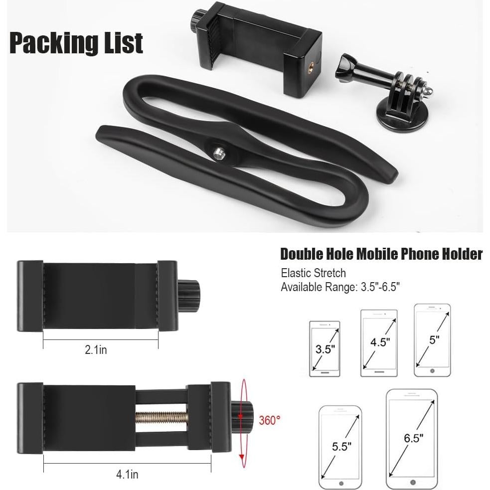 Soporte para Teléfono U Taisioner 42.5 cm para GoPro y Móviles