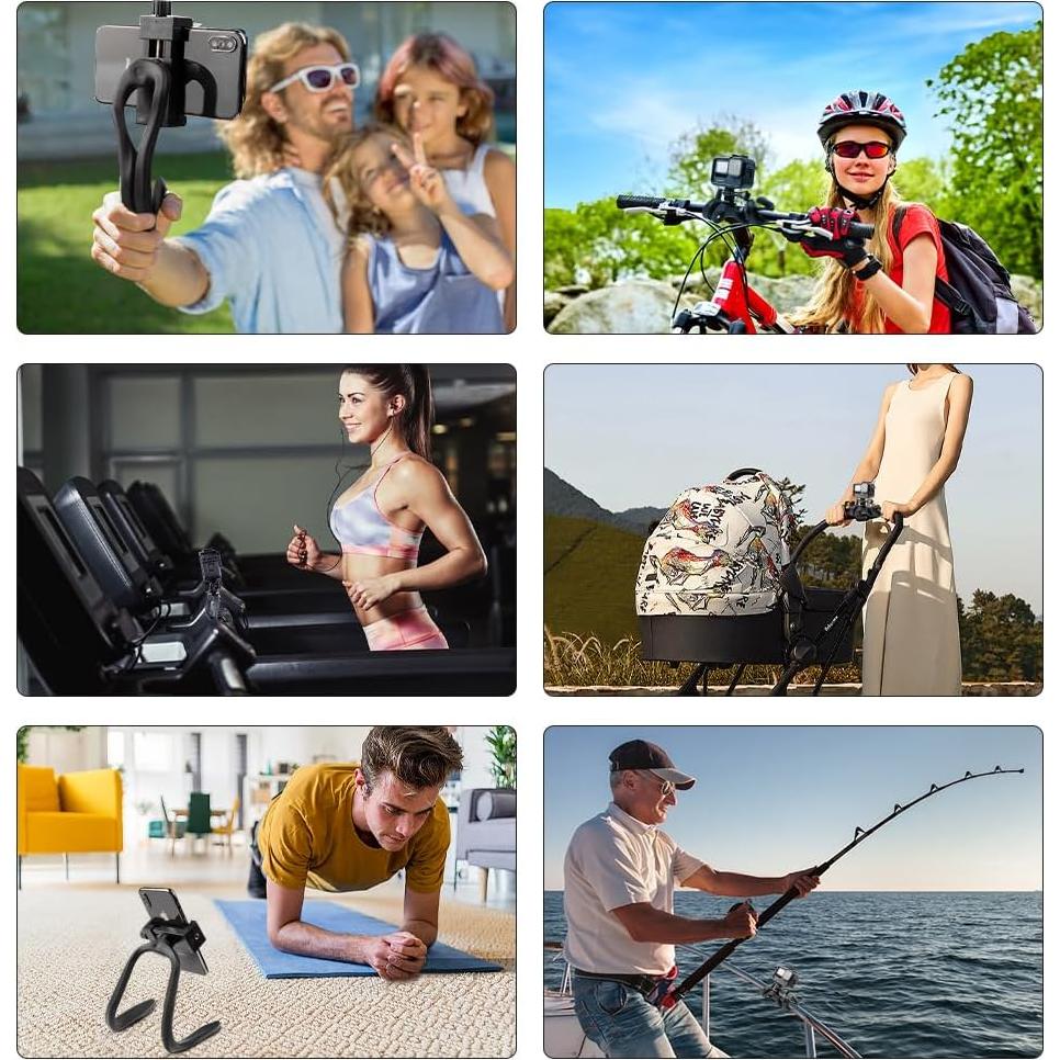 Soporte para Teléfono U Taisioner 42.5 cm para GoPro y Móviles