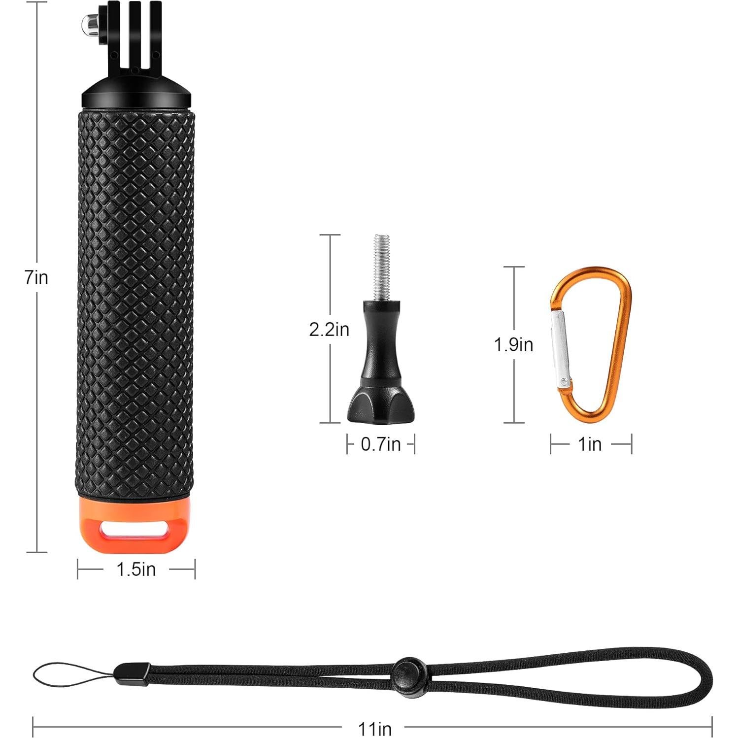 Agarradera Flotante Impermeable Yullmu para GoPro y Acciones