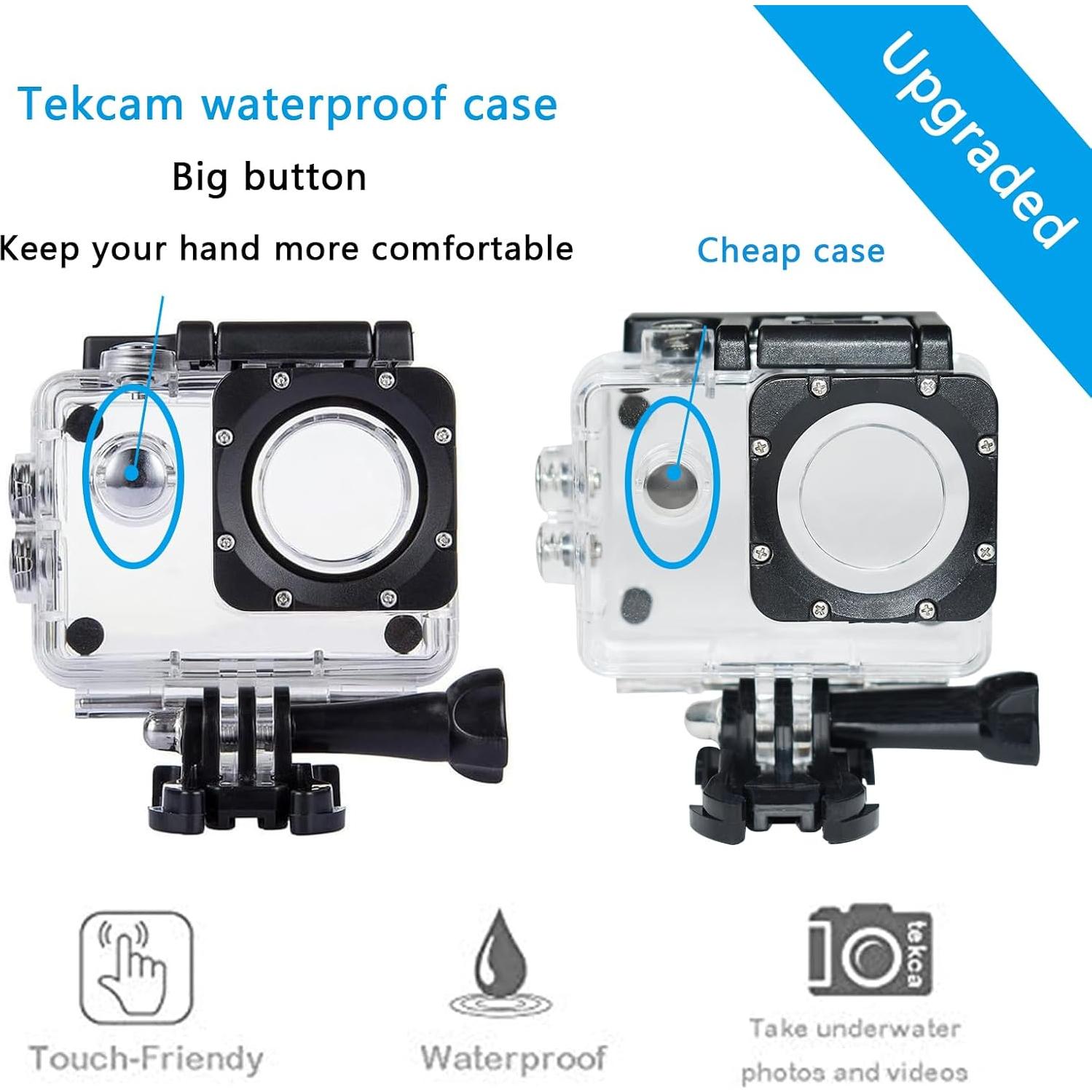 Funda Impermeable TEKCAM para Cámara de Acción SJ7000C