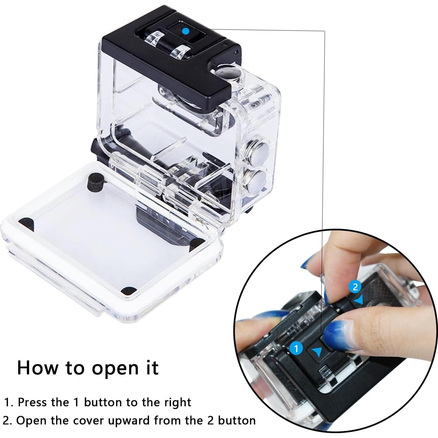 Funda Impermeable TEKCAM para Cámara de Acción SJ7000C