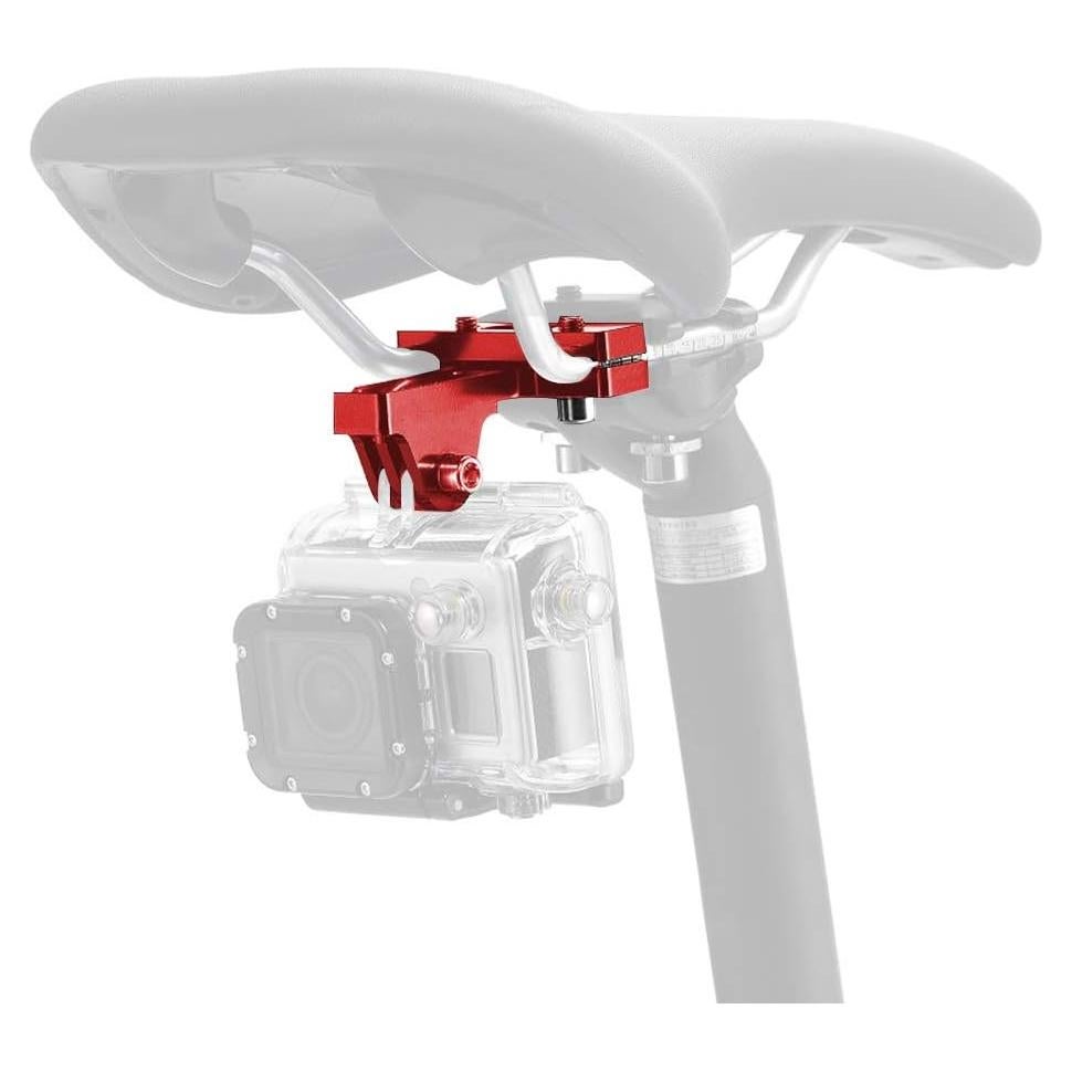 Soporte de cámara para bicicleta ParaPace PP178 rojo