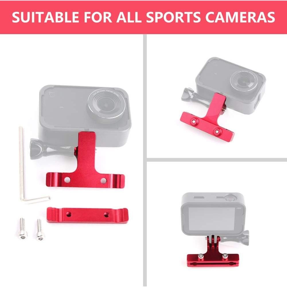 Soporte de cámara para bicicleta ParaPace PP178 rojo