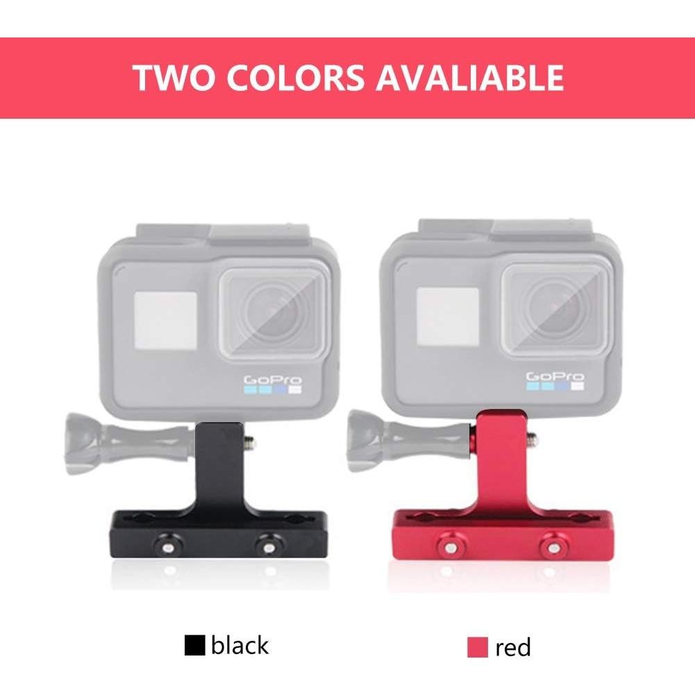 Soporte de cámara para bicicleta ParaPace PP178 rojo