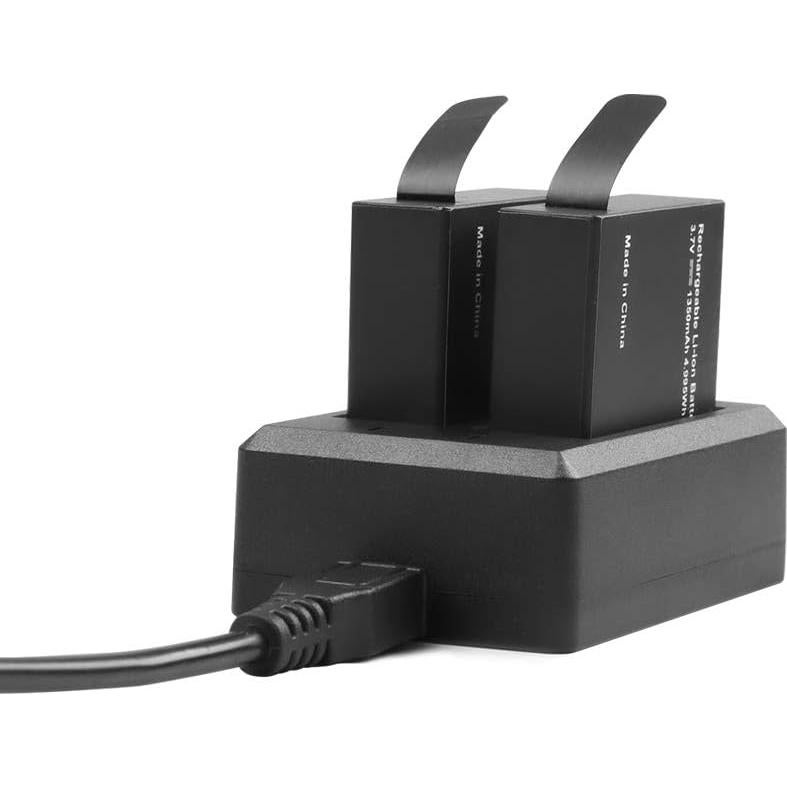 Baterías Recargables AKASO Brave 7 LE 2x1350mAh con Cargador USB