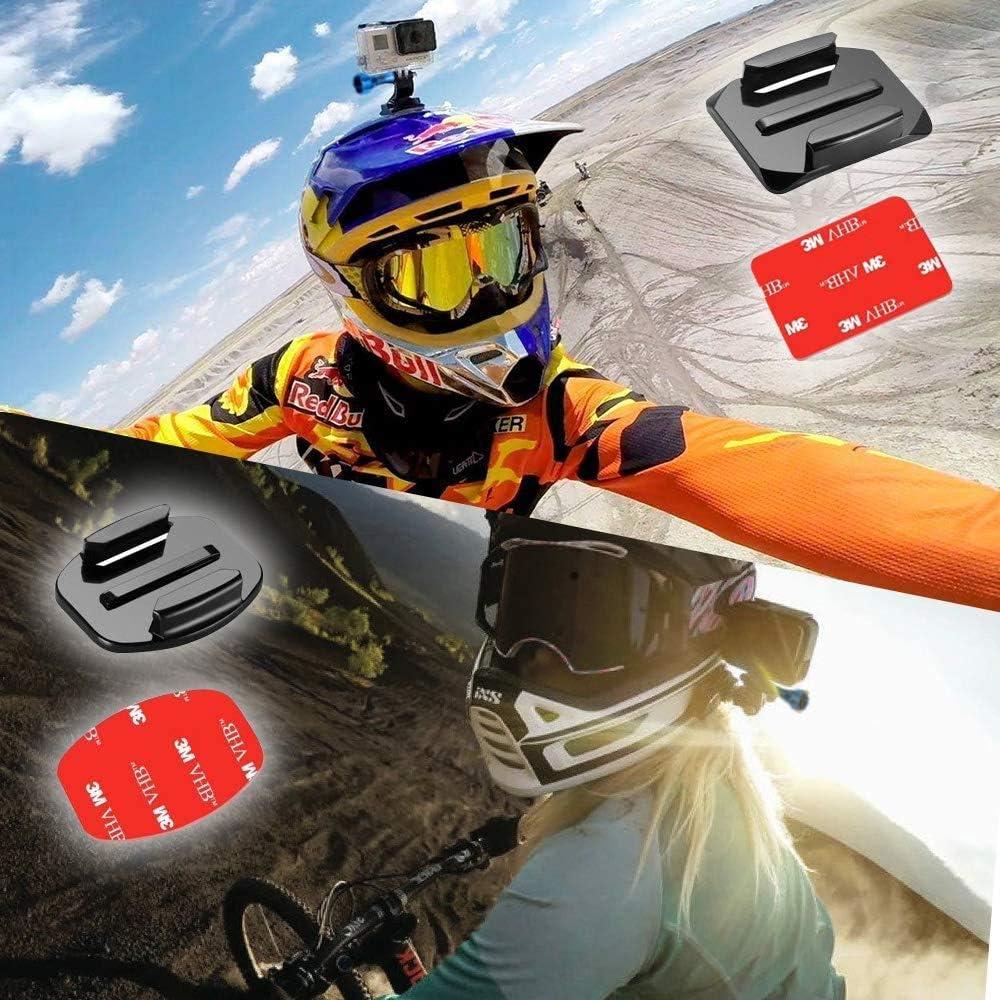 Kit de Montaje de Barbilla MiPremium para Casco de Motocicleta - Compatible con GoPro y Otras Cámaras de Acción