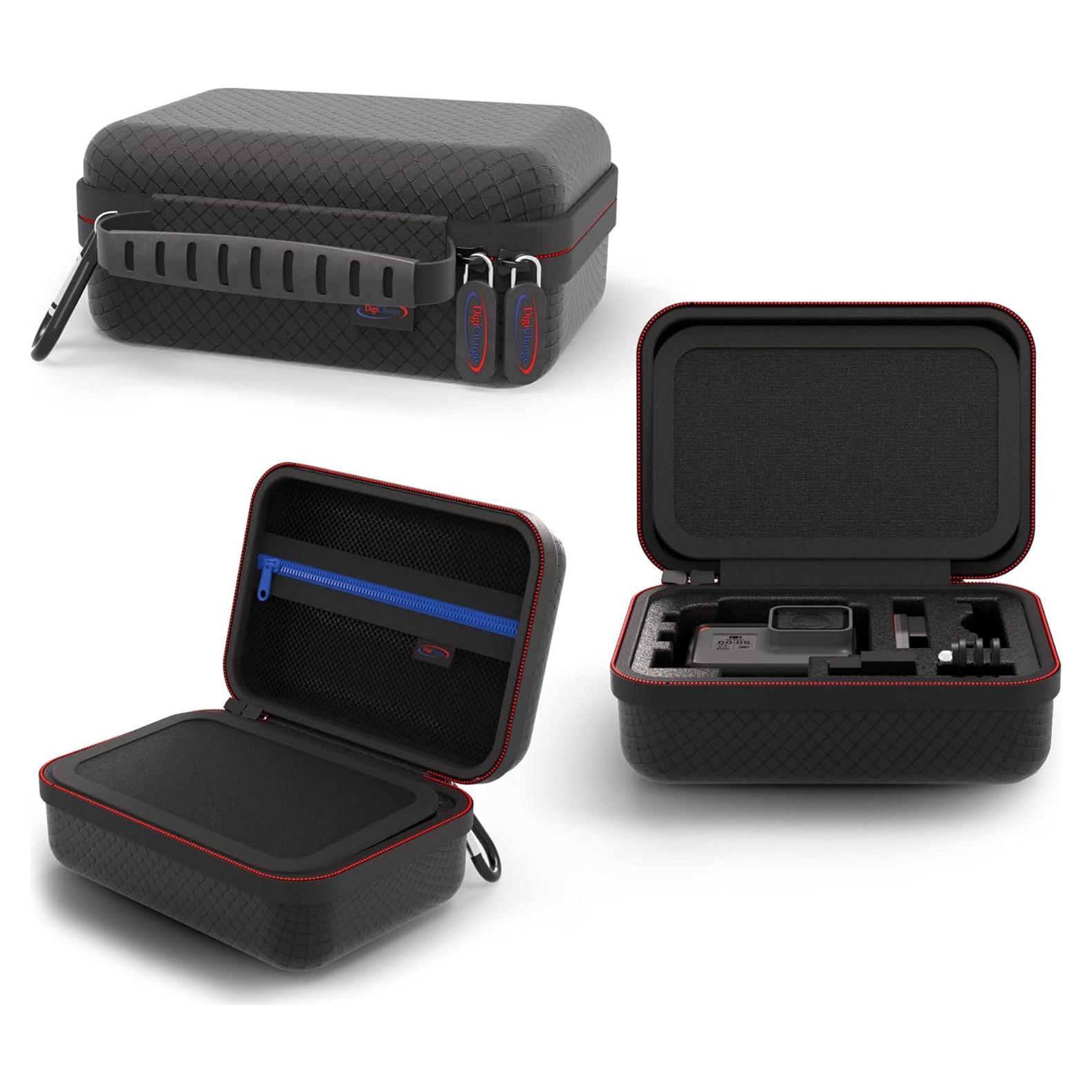 Funda para Cámara de Acción DigiCharge 16.5x11.4x7.6 cm