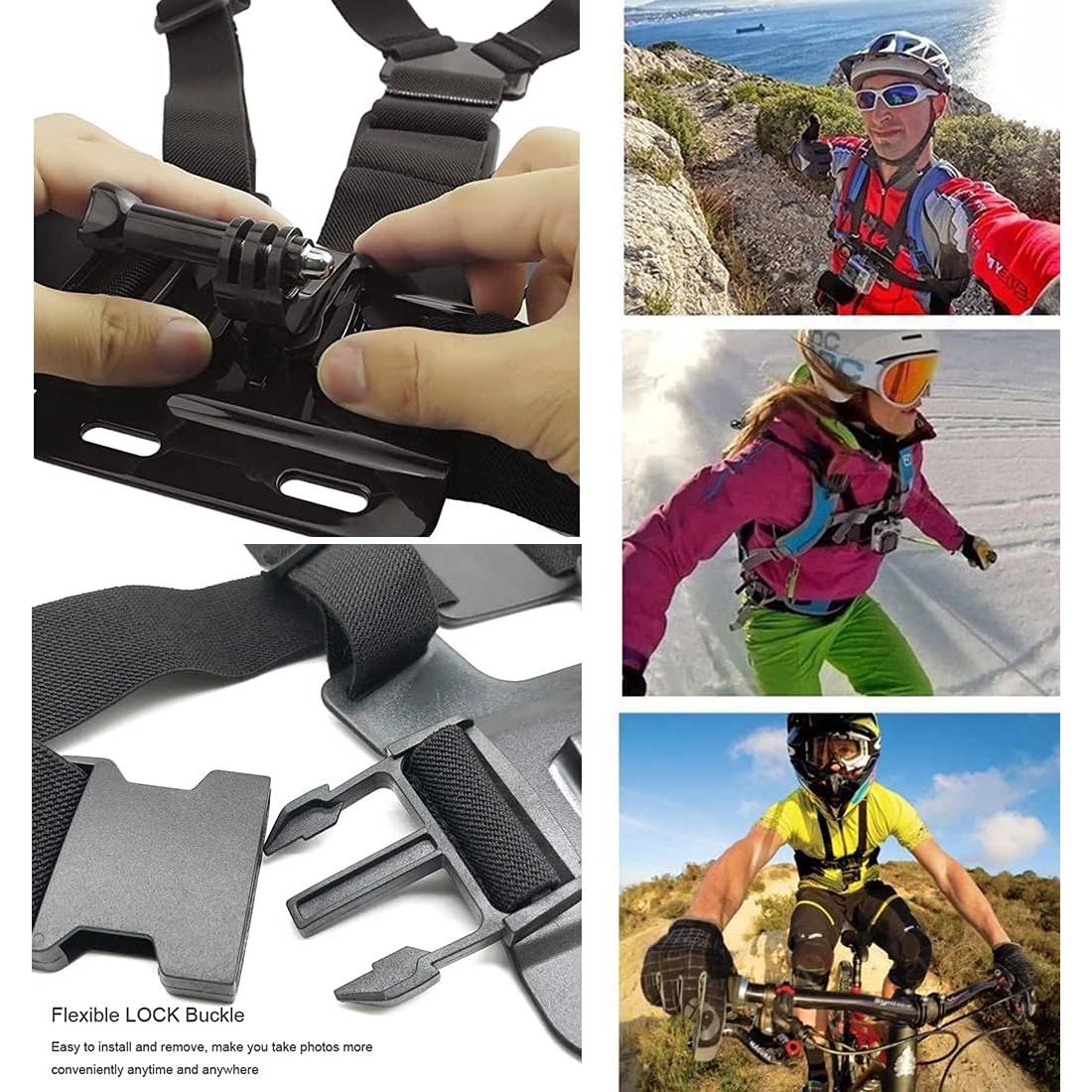 Arnés de Pecho Ajustable AngelReally para GoPro Hero 7 6 5