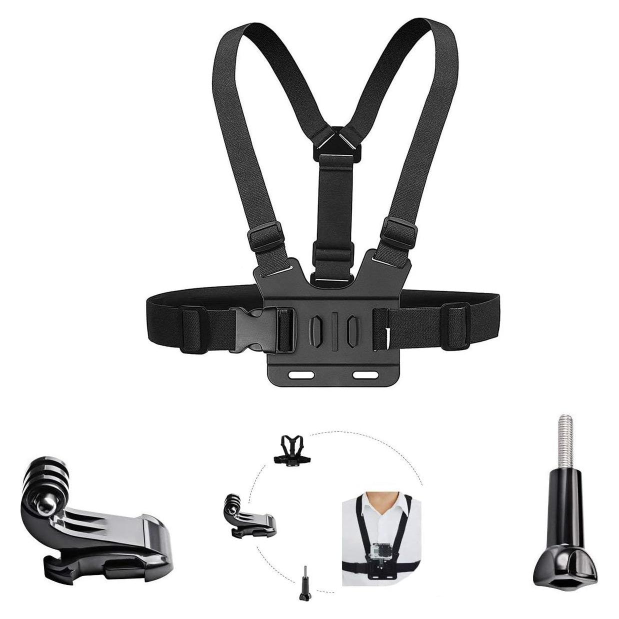 Arnés de Pecho Ajustable ASOCEA para Cámara de Acción