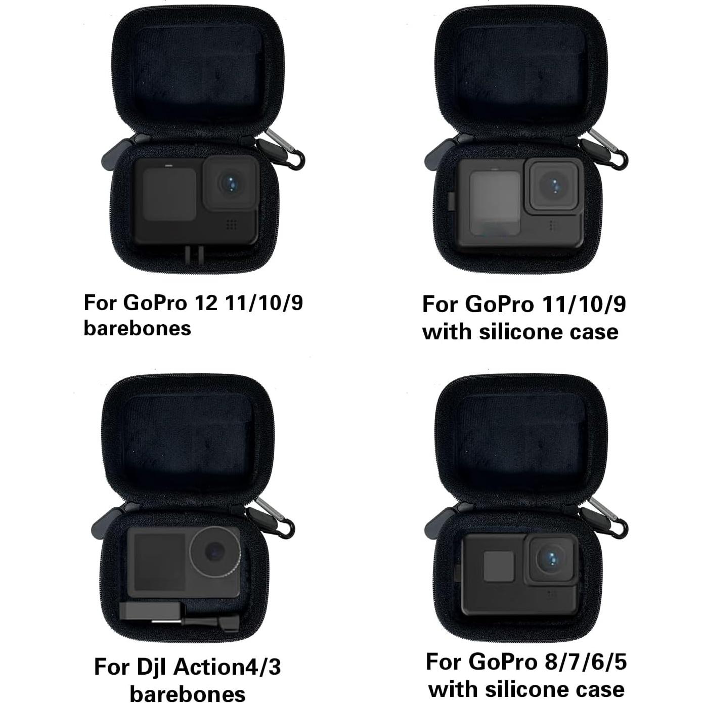 Funda de Cámara de Acción Impermeable - Compatible GoPro y DJI