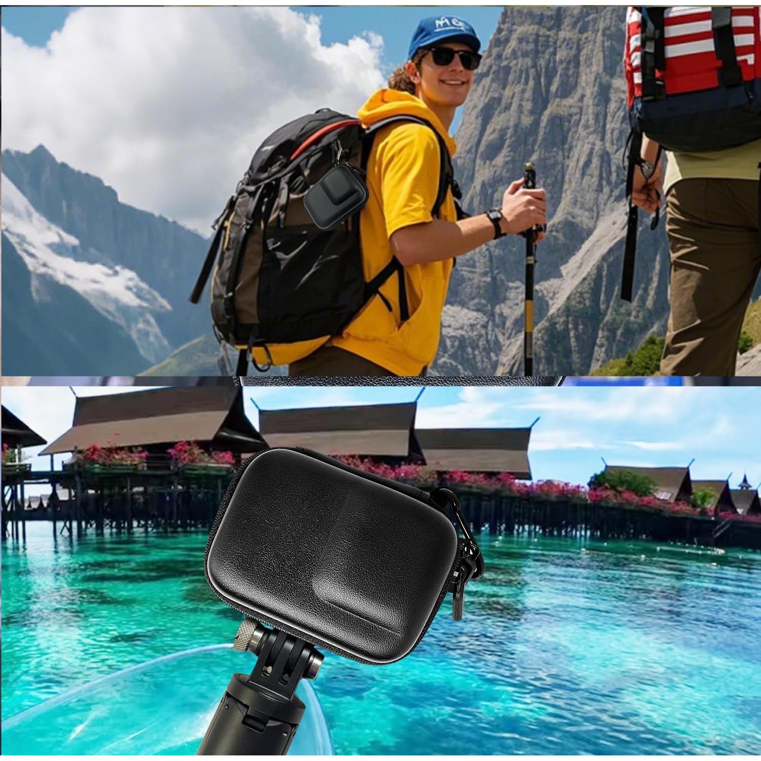 Funda de Cámara de Acción Impermeable - Compatible GoPro y DJI