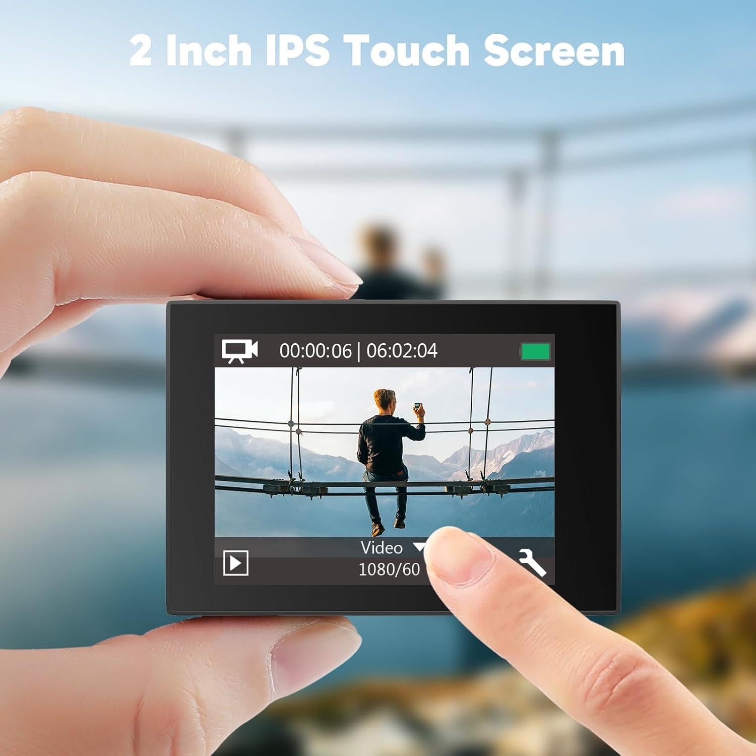 Cámara de Acción AKASO EK7000 Pro 4K + Kit 42 Accesorios