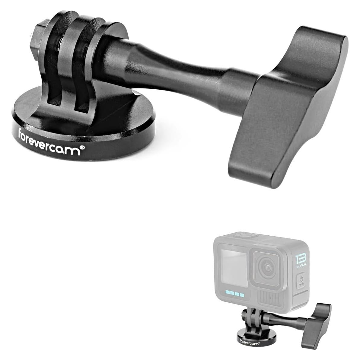 Adaptador de Trípode de Aluminio Forevercam para Cámaras de Acción