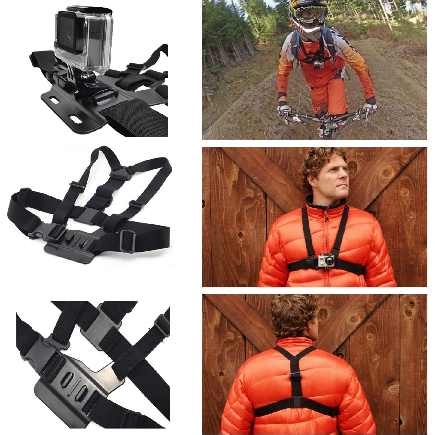 Cámara de Acción AKASO EK7000 4K 20MP con Accesorios 7 en 1