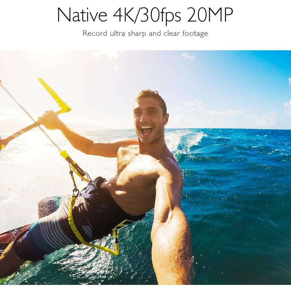 Cámara de acción AKASO V50 Pro 4K 20MP WiFi sumergible 30m