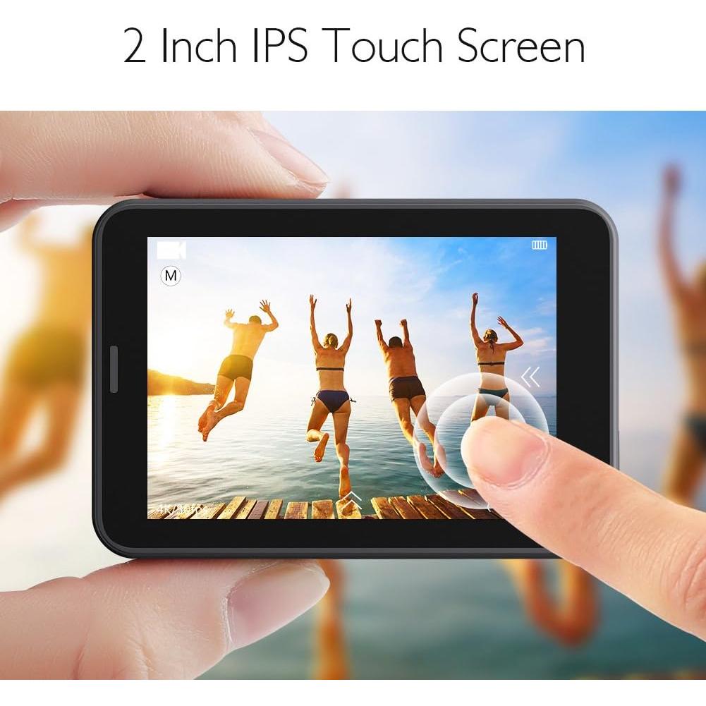 Cámara de acción AKASO V50 Pro 4K 20MP WiFi sumergible 30m