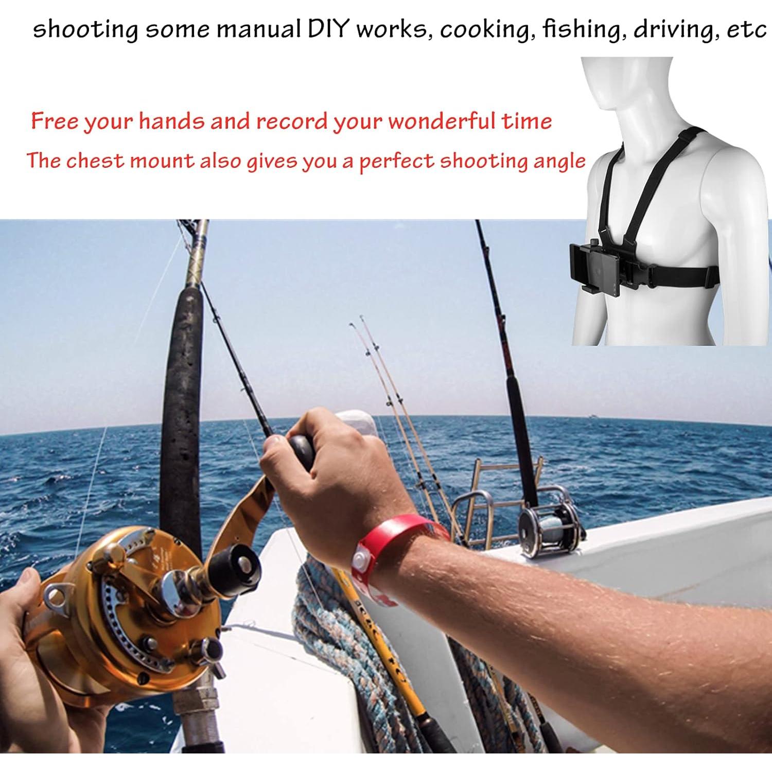 Arnés de Montaje en el Pecho Dream Bull para Teléfono y Cámara