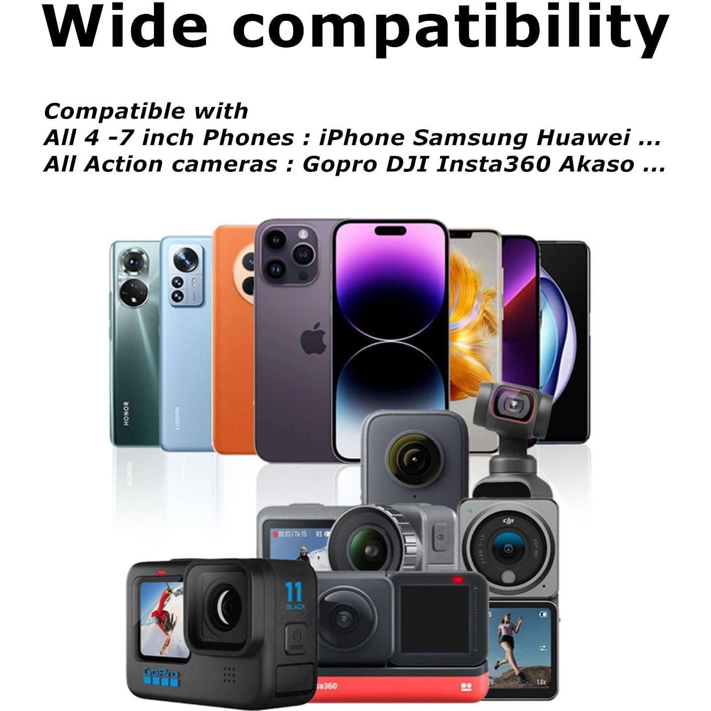 Arnés de Montaje en el Pecho Dream Bull para Teléfono y Cámara