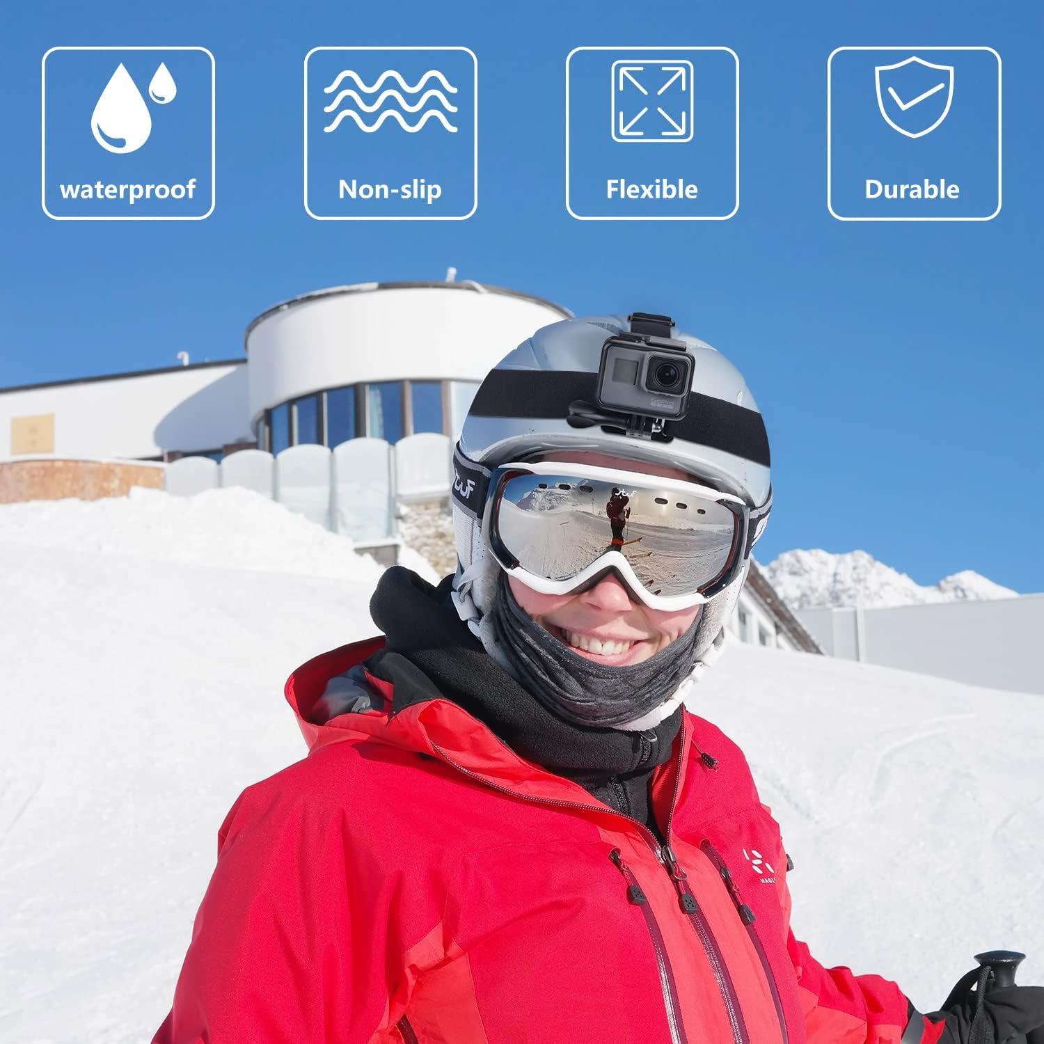 Soporte de Cabeza Ajustable Haoyou para Cámaras de Acción