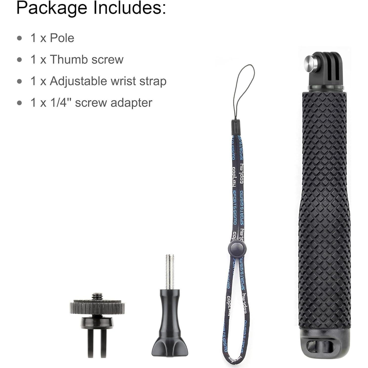 Palo de Selfie SOONSUN 58.42 cm para GoPro y Cámaras de Acción