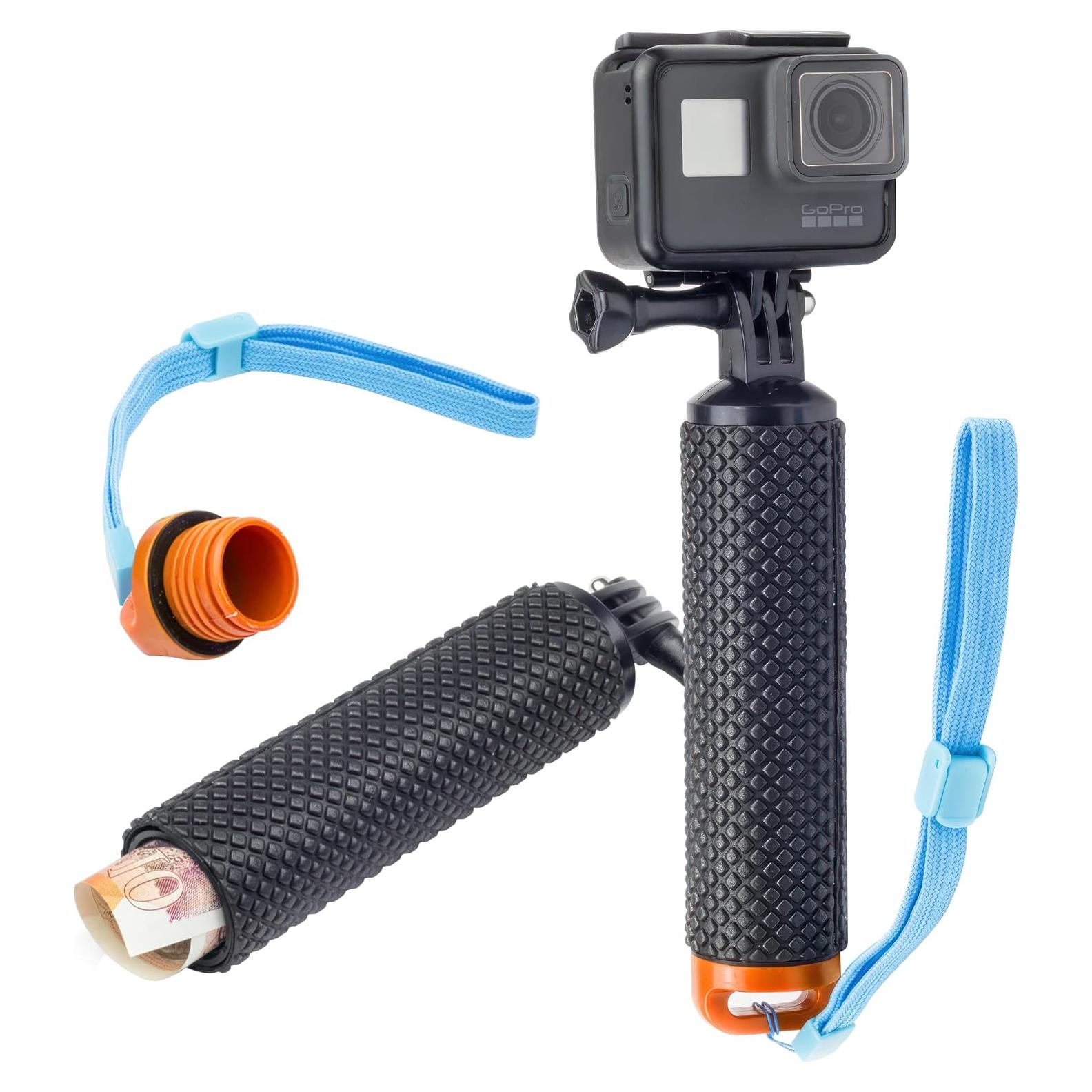 Soporte Flotante Digicharge Naranja para Cámara de Acción