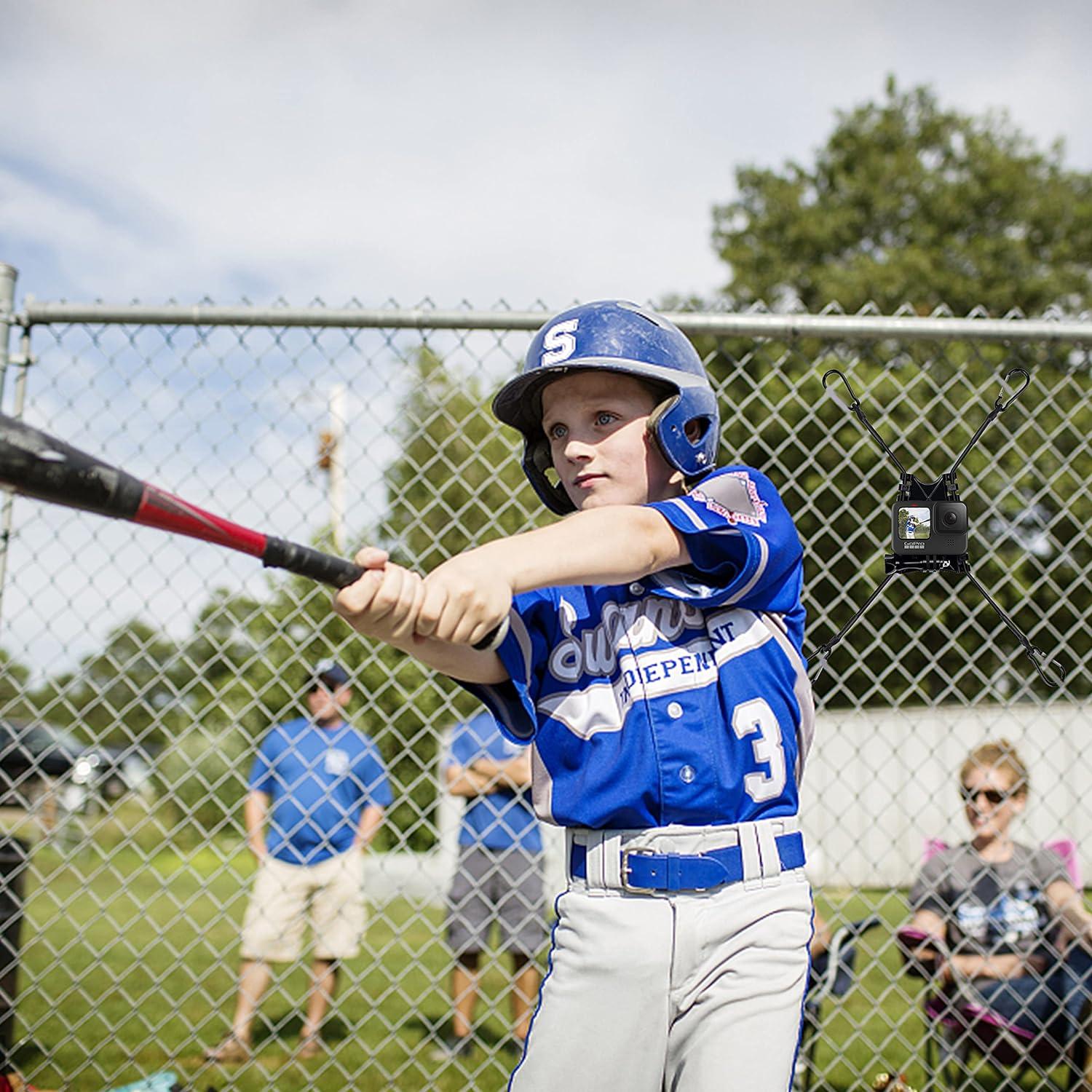 Soporte Suptig para Cerca y Poste - Compatible con GoPro y Teléfonos