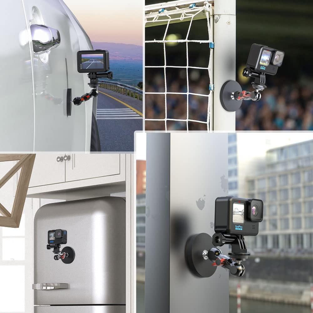 Soporte Magnético SUREWO para Cámara GoPro y DJI - 25kg