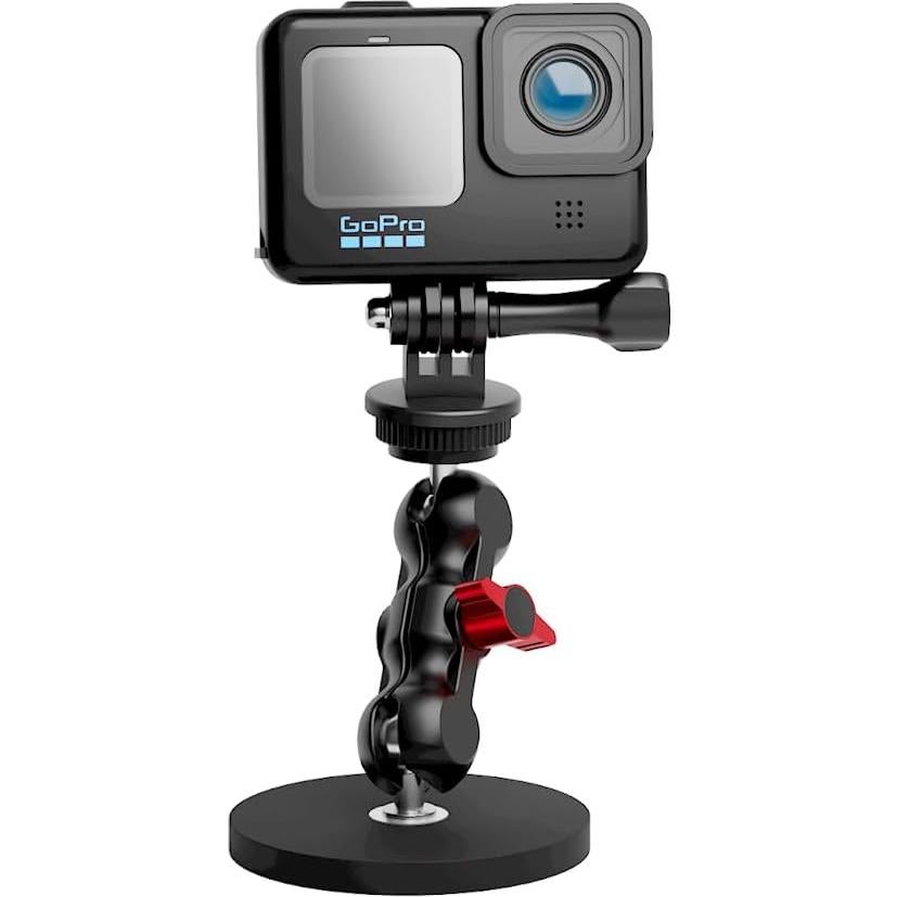 Soporte de cámara magnético SKEZN con 2 cabezales de bola