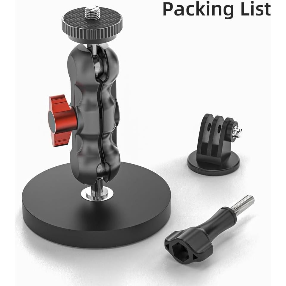 Soporte de cámara magnético SKEZN con 2 cabezales de bola