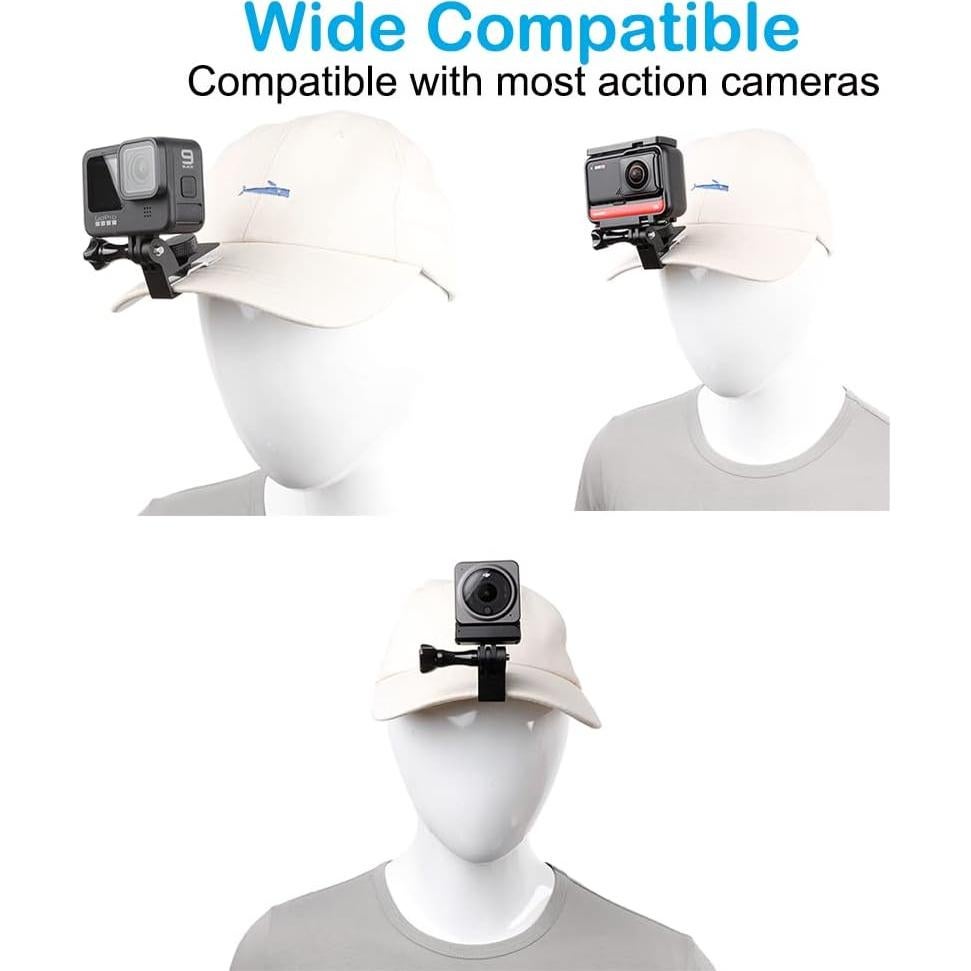 Soporte Clip Metal para Gorra PellKing Compatible GoPro