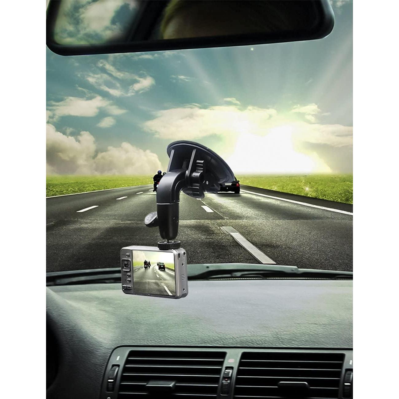 Soporte de cámara de ventosa EXSHOW para GoPro y SJCAM