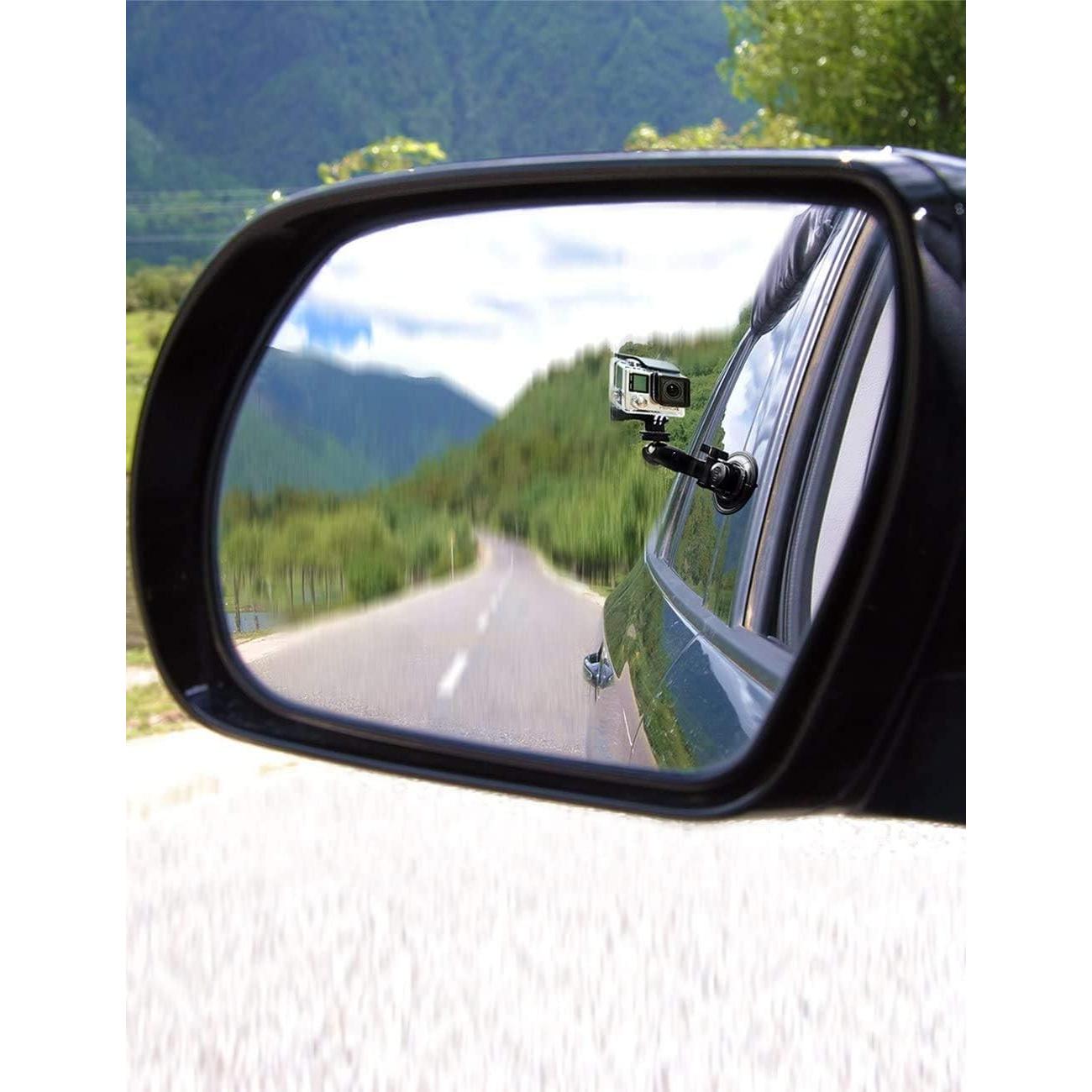 Soporte de cámara de ventosa EXSHOW para GoPro y SJCAM