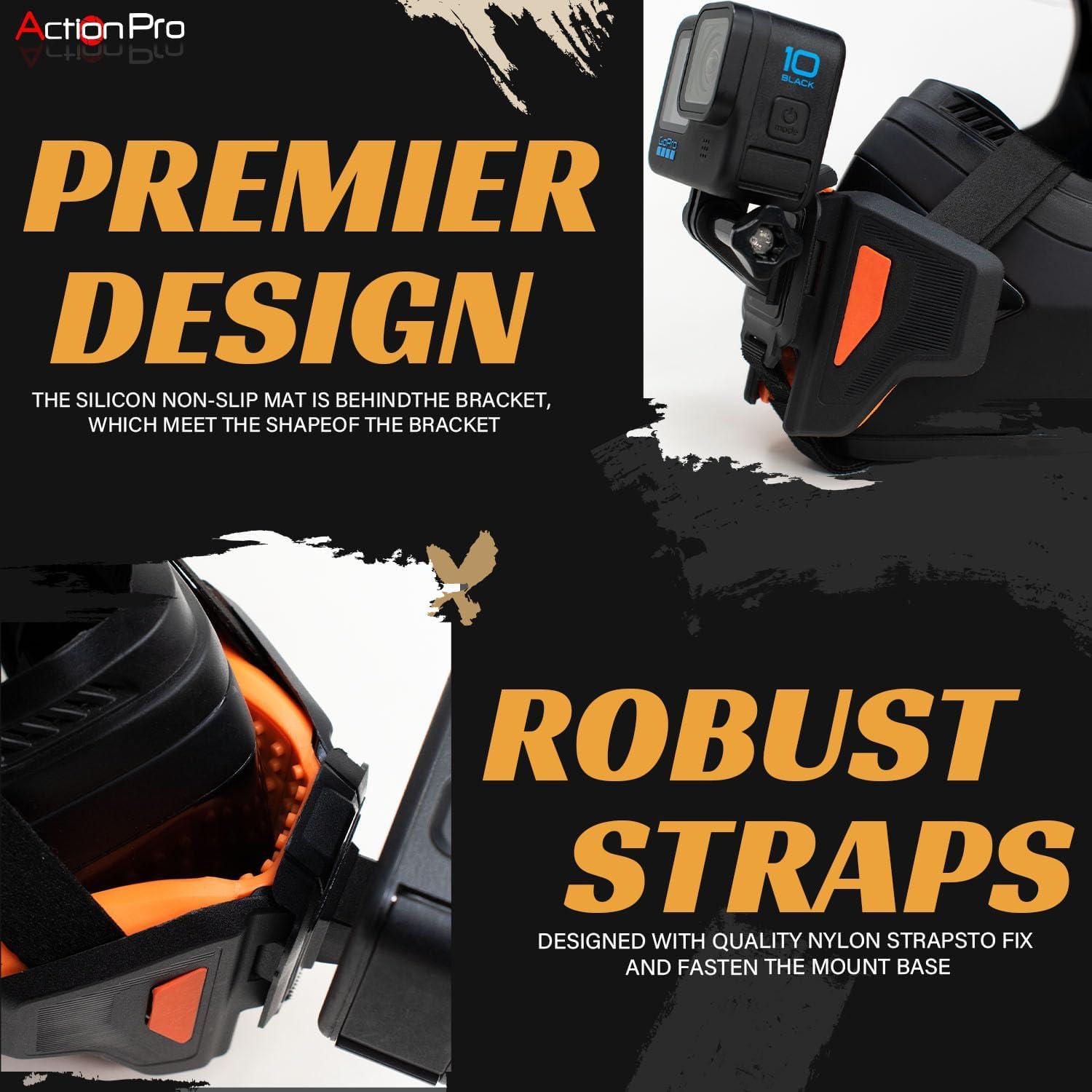 Correa de Montaje para Casco Action Pro Compatible con GoPro