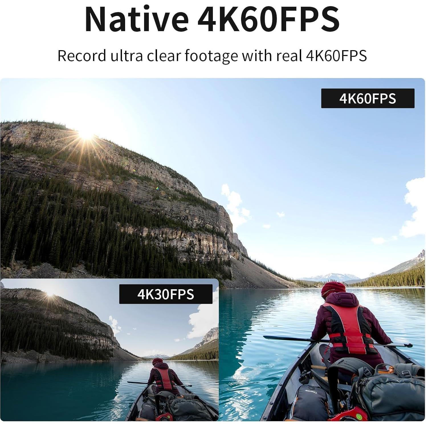 Cámara de Acción SJCAM SJ8 Pro 4K UHD con Estabilización y Accesorios