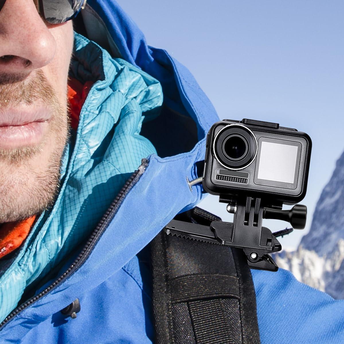 Soporte Clip Rápido Fantaseal para Mochila 360° GoPro y DJI