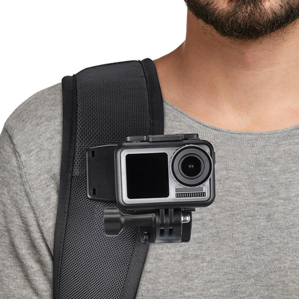 Soporte Clip Rápido Fantaseal para Mochila 360° GoPro y DJI