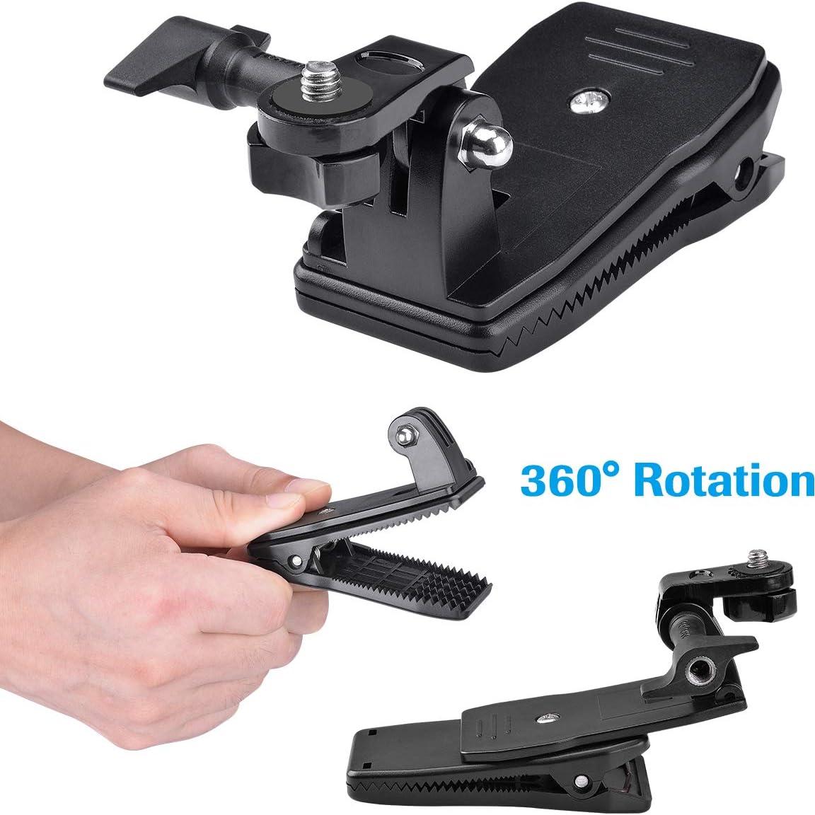 Soporte Clip Rápido Fantaseal para Mochila 360° GoPro y DJI
