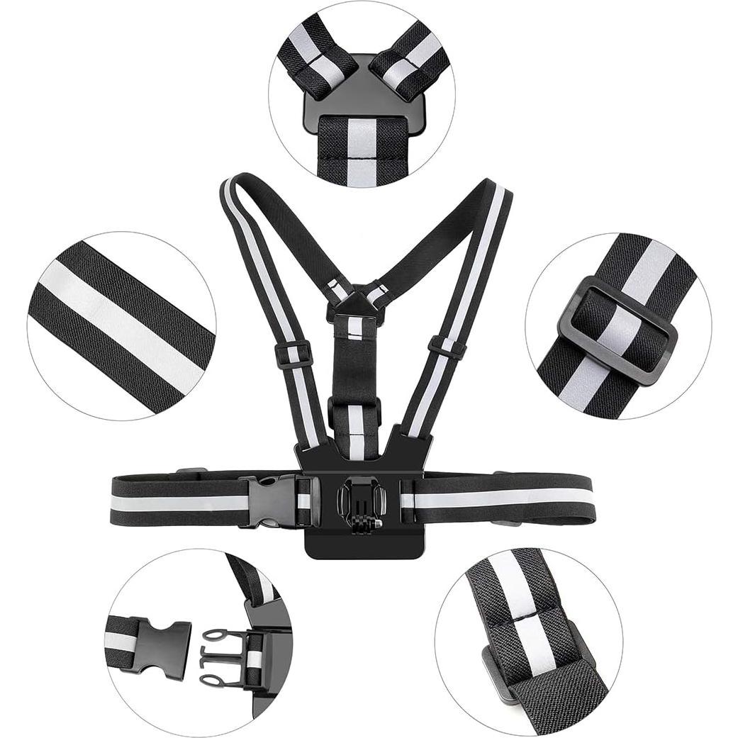 Arnés de Montaje en el Pecho SOONSUN para Cámaras de Acción