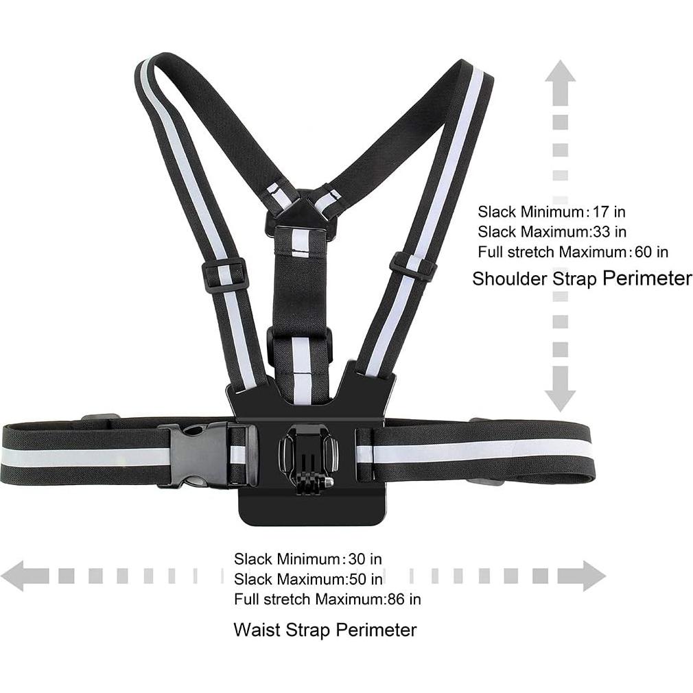 Arnés de Montaje en el Pecho SOONSUN para Cámaras de Acción