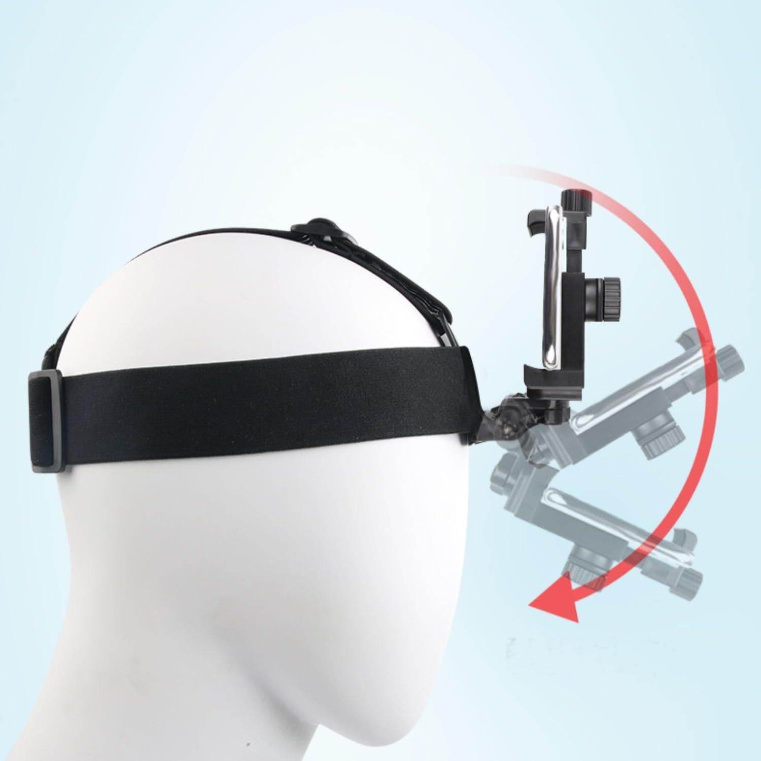 Correa para Cabeza Ajustable Lupholue con Soporte para Smartphone