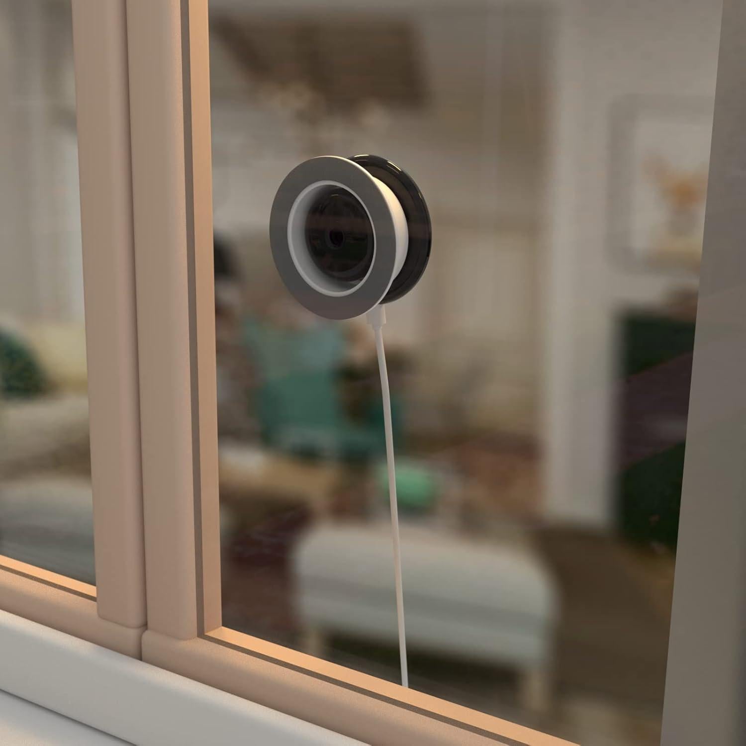 Soporte de Ventana Teccle para Cámara Yi Home - Paquete de 2